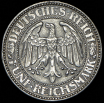 5 марок 1931 "Дуб" (Германия) А