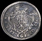 6 крейцеров 1750 (Бранденбург-Ансбах)