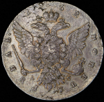 Рубль 1762 ММД-ДМ