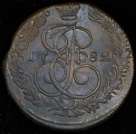 5 копеек 1782 КМ