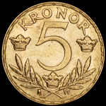 5 крон 1920 (Швеция)