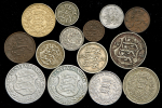 Набор из 14-ти монет (Эстония)