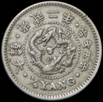 1/4 янга 1898 (Корея)