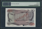 10 фунтов 1967. Образец (Северная Ирландия) (в слабе)