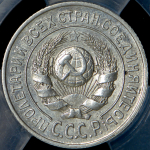 15 копеек 1924 (в слабе)