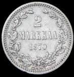 2 марки 1870 (Финляндия) S