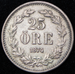 25 эре 1874 (Швеция)