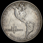 1/2 доллара 1923 "100 лет Доктрине Монро" (США)