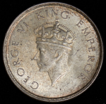 1/2 рупии 1938 (Британская Индия)