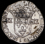 1/4 экю 1607 (Франция)