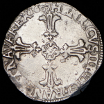 1/4 экю 1607 (Франция)
