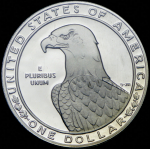 1 доллар 1983 "XXIII летние Олимпийские Игры: Дискобол" (США)