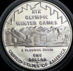 1 доллар 2002 "XIX зимние Олимпийские Игры 2002 года в Солт-Лейк-Сити" 2002