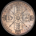 1 флорин - 2 шиллинга 1887 (Великобритания)