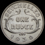 1 рупия 1939 (Сейшелы)