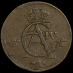 1 скиллинг 1802 (Швеция)