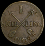 1 скиллинг 1802 (Швеция)