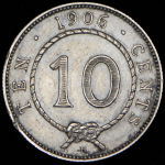 10 центов 1906 (Саравак)