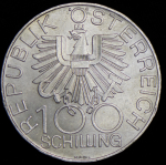 100 шиллингов 1979 "200 лет области Инн" (Австрия)