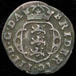 2 скиллинга 1663 (Дания)