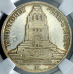 3 марки 1913 "100-летие битвы при Лейпциге" (в слабе) Е