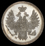 5 копеек 1854 СПБ-НI