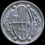 50 сентимо 1937. Новодел (Испания)