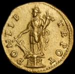 Ауреус. Тит. Рим империя