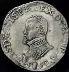 Дукатон 1590 (Испанские Нидерланды)