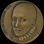 Медаль "450 лет со дня рождения Мишеля Монтеня" 1984
