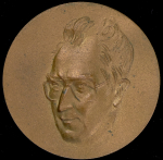 Медаль "50-летие С.П. Петрова и 5-летие газеты "Миниатюра"" 1996