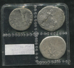 Набор из 3-х монет Денарий. Веспасиан. Рим империя