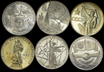 Набор из 6-ти памятных монет Рубль СССР