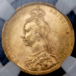 Соверен 1890 (Великобритания) (в слабе)