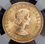 Соверен 1963 (Великобритания) (в слабе)