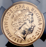 Соверен 2012 "50 лет правлению Елизаветы II" (Великобритания) (в слабе)