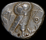 Тетрадрахма. Атика. Афины