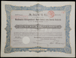Акция 1000 марок 1906 "Machinenbau-Aktiengesellschaft Markt-Redwitz vorm  Heinrich Rockstroh"