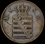 2 пфеннинга 1856 (Саксония)