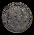 1/2 пенни 1692 (Ирландия)