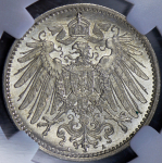 1 марка 1915 (Германия) (в слабе) А