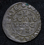 1 шиллинг 1572 (Ливония)