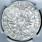 28 штюверов - гульден 1637-1657 (Ольденбург) (в слабе)