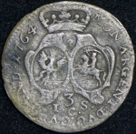 3 гроша 1764 (Курляндия)