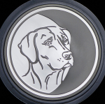 3 рубля 2006 "Год собаки" ММД