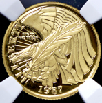 5 долларов 1987 "200-летие конституции" (США) (в слабе) W