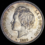 5 песет 1893 (Испания)