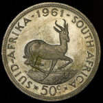50 центов 1961 (ЮАР)