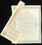 Акция 200 рублей 1870 "Московский учетный банк"