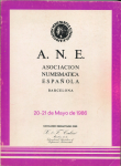 Аукционный каталог A.N.E 20-21 мая 1986 (Барселона. Испания)